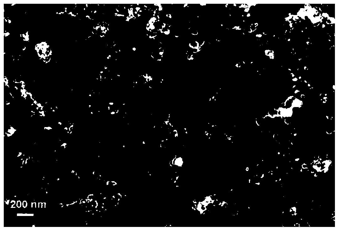 A kind of preparation method of highly active electrode with noble metal modified bimetallic nanocomposite surface