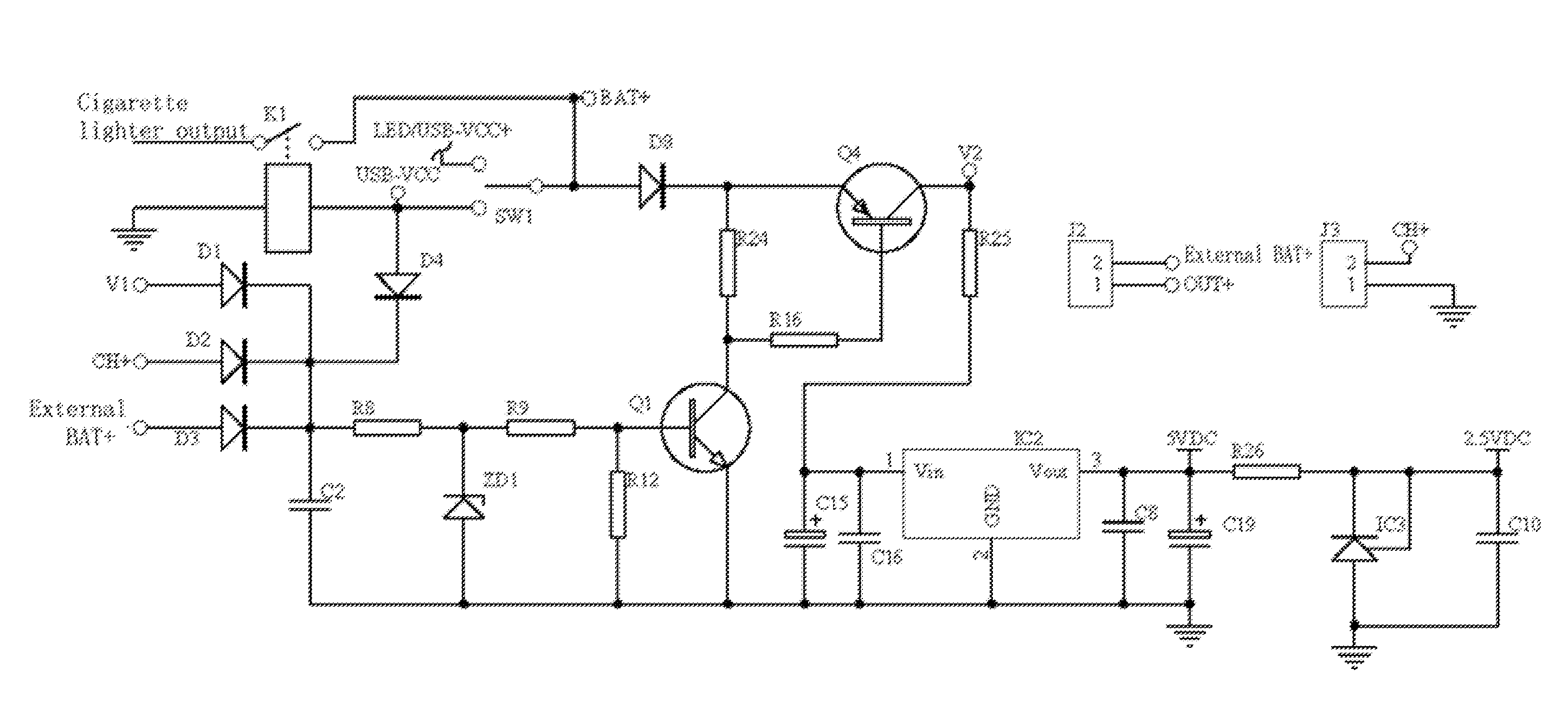 Emergency power supply starting system for a lithium battery with automatic preheating function