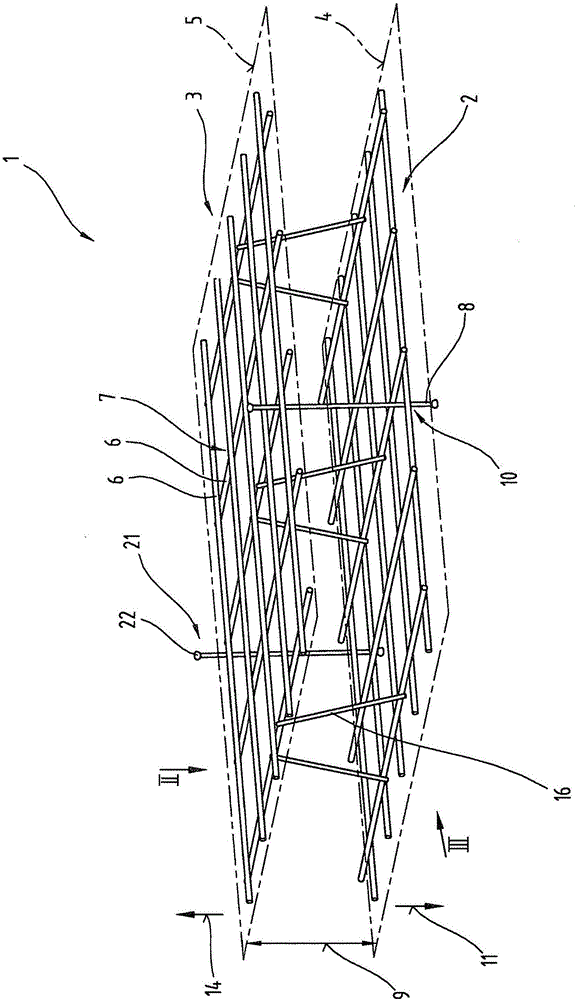 Reinforcing element and method for producing a reinforcing element