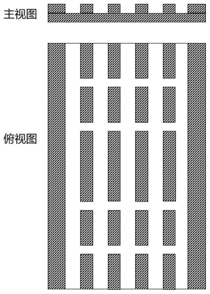 Hollow flat plate ceramic membrane support body and preparation method thereof