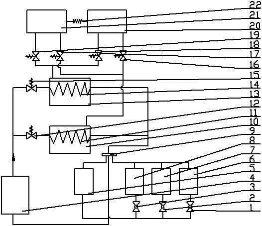 Multi-linked adsorption heat recovery air-conditioner