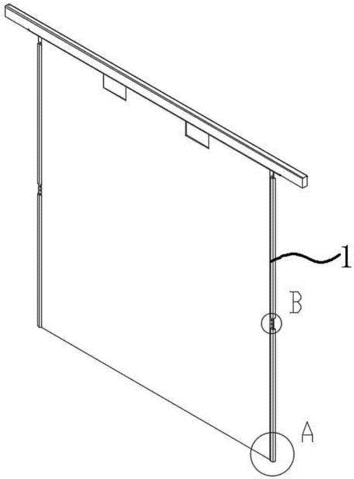 Edge clamping strip, negative plate using edge clamping strip and preparing method of negative plate