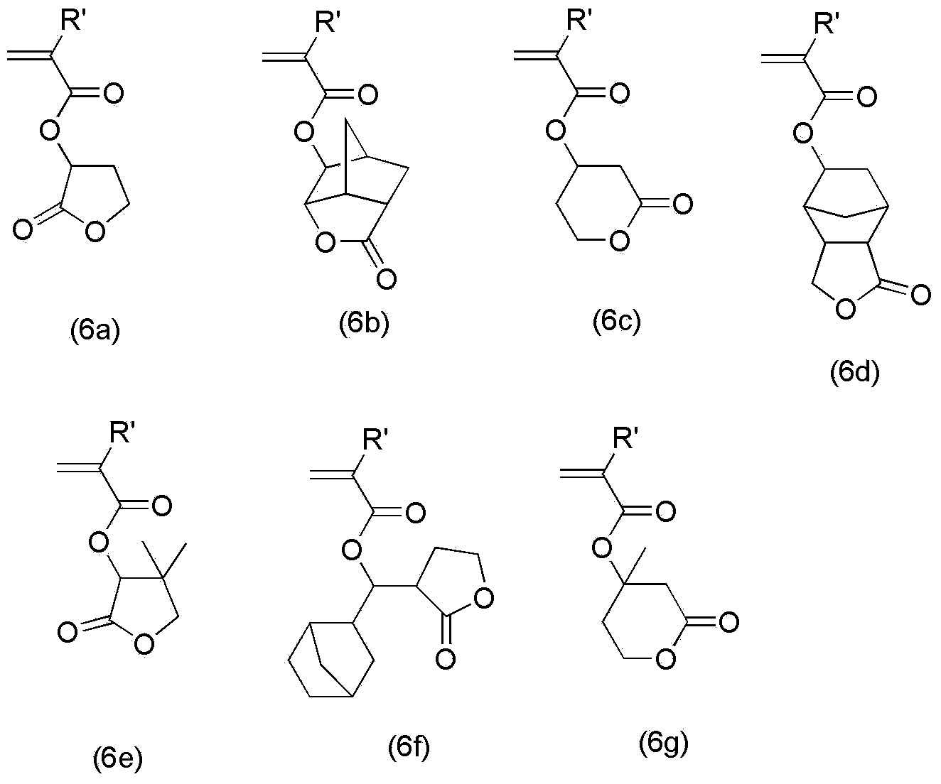 Polymer and resist compound having same polymer