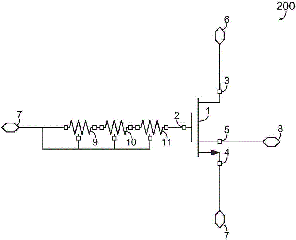 biased electrostatic discharge (ESD) circuit and method reducing capacitance of ESD circuit