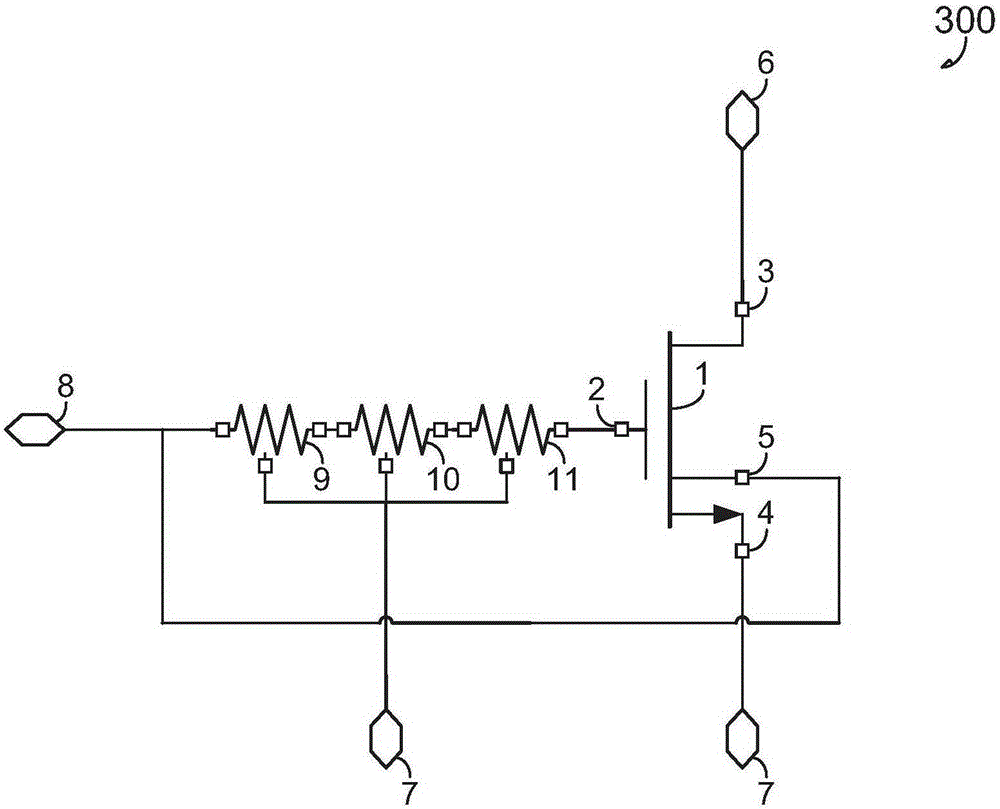 biased electrostatic discharge (ESD) circuit and method reducing capacitance of ESD circuit