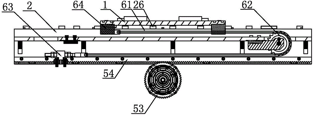 High-precision and heavy-load forking mechanism