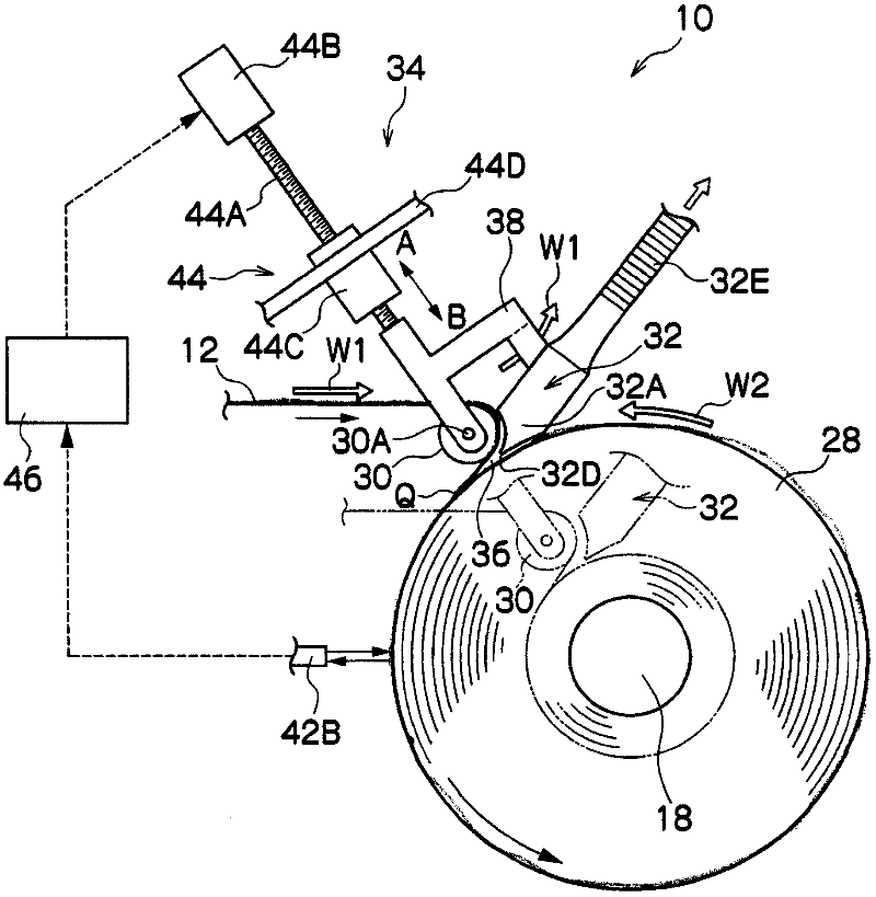 Film winding device and method for making optical film employing the same