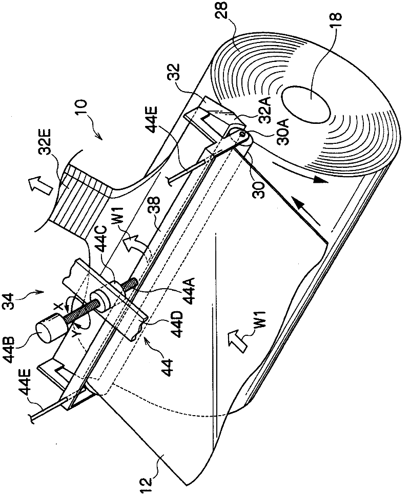 Film winding device and method for making optical film employing the same