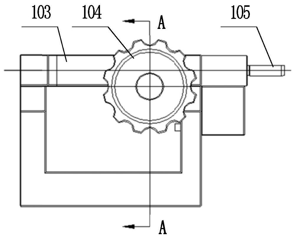 Camshaft gear and signal panel phase position locating pin stepping positioning device