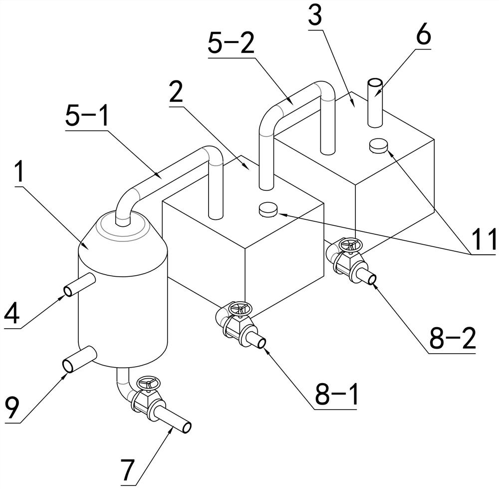 Acetylene production system with high utilization rate and production method