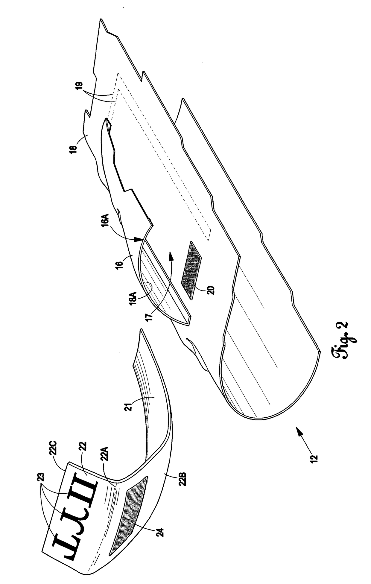 Method for Providing a Standing Inventory of Garments and Similar Items with Modular Inscriptions