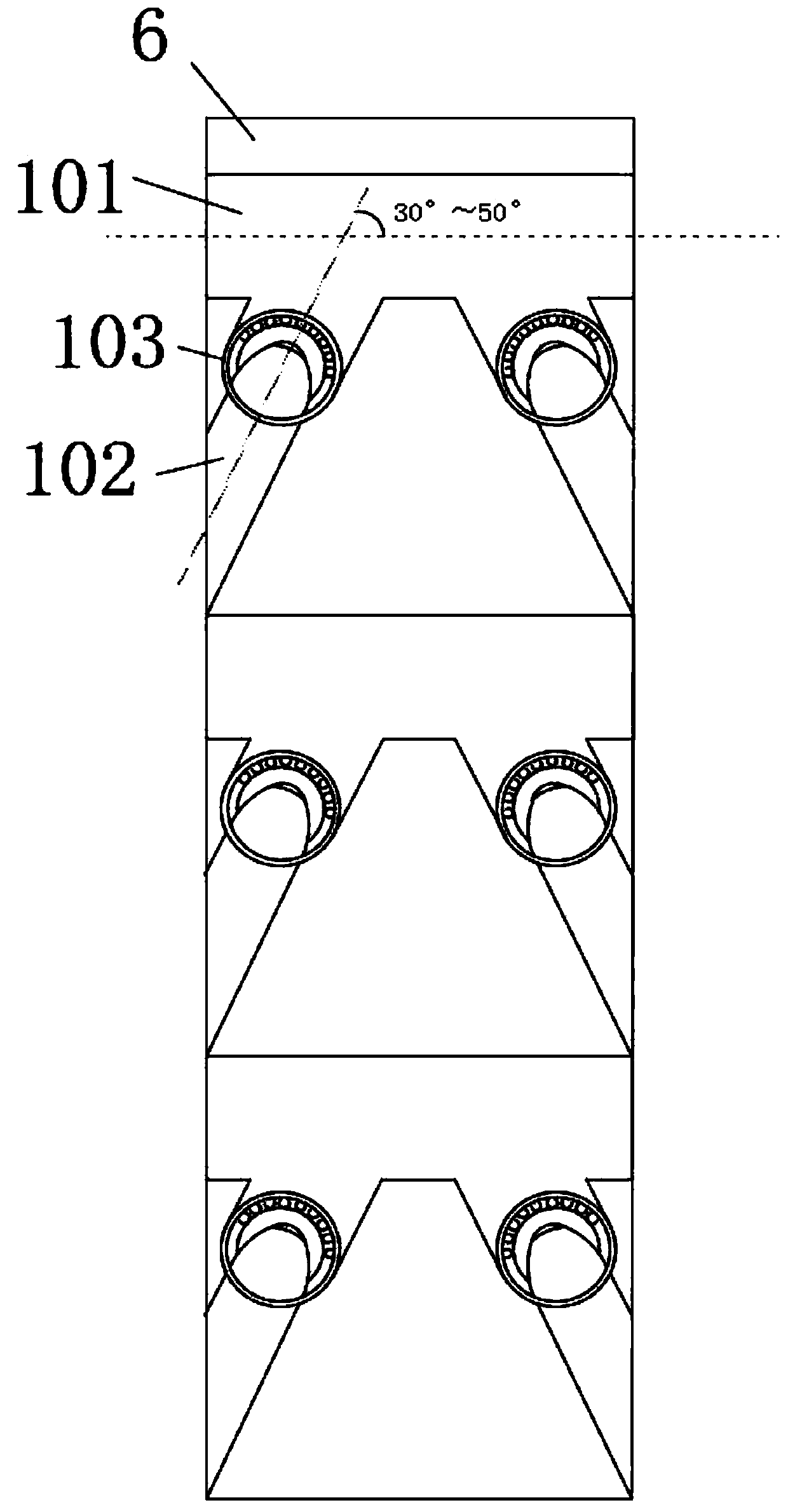 Light-by-man type yard lamp