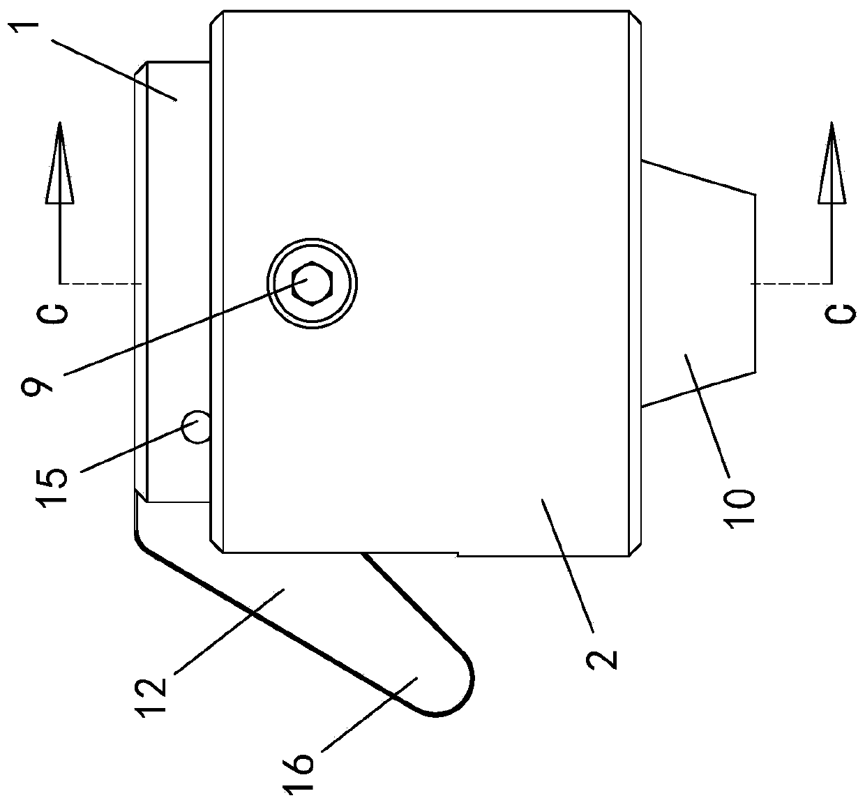 Flat wire unwinding machine