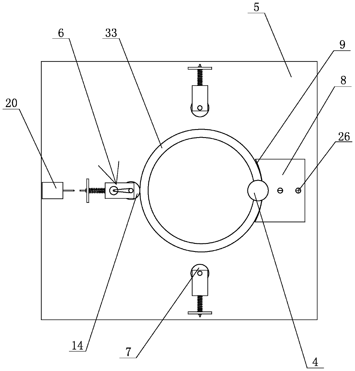 Forging device