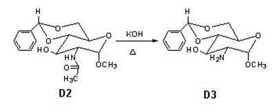 Method for preparing fondaparinux sodium intermediate