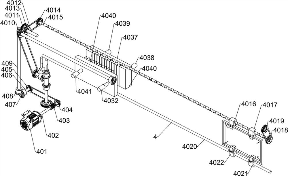 Animal fur treatment device capable of equally dividing grease