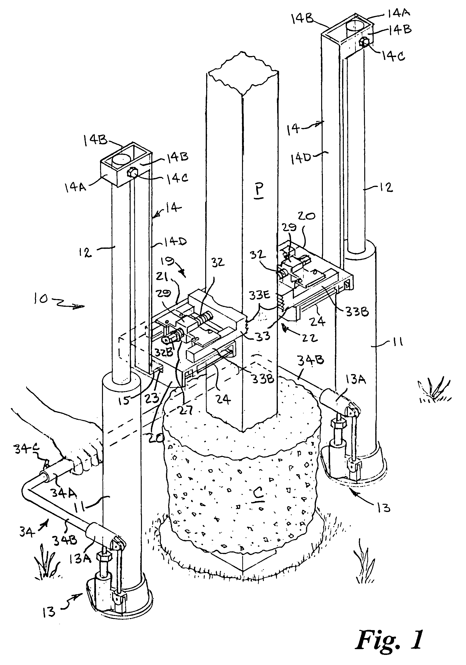 Hydraulic puller apparatus