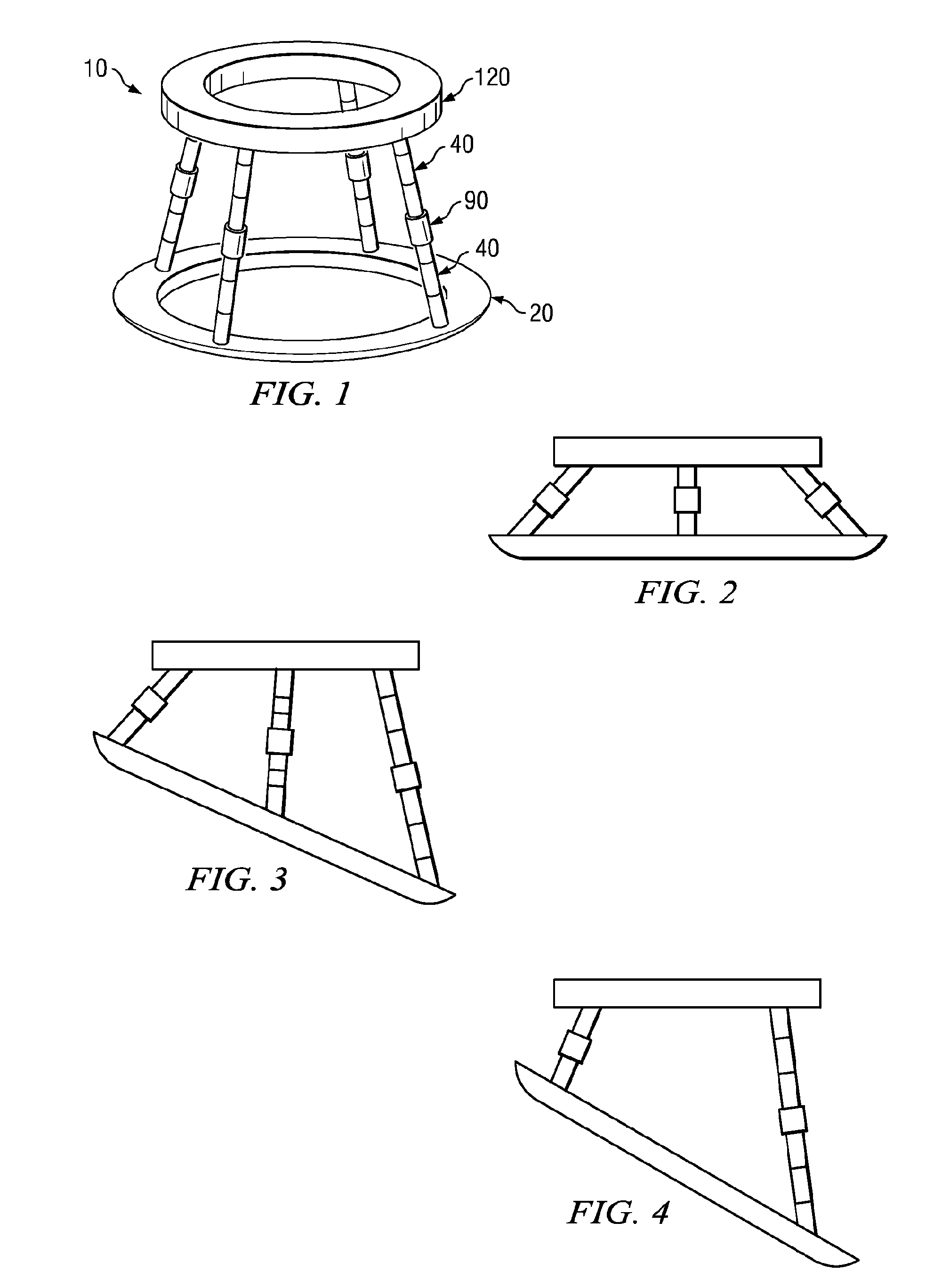 Variable surface landing platform (varslap)