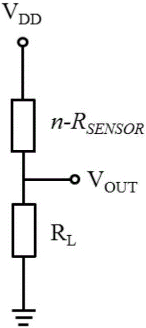 High-sensitivity self-feedback type alarm circuit for gas sensor