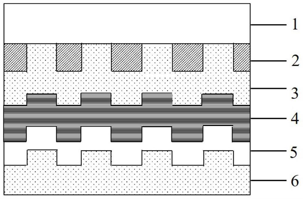 A pixel structure organic light emitting diode and its preparation method