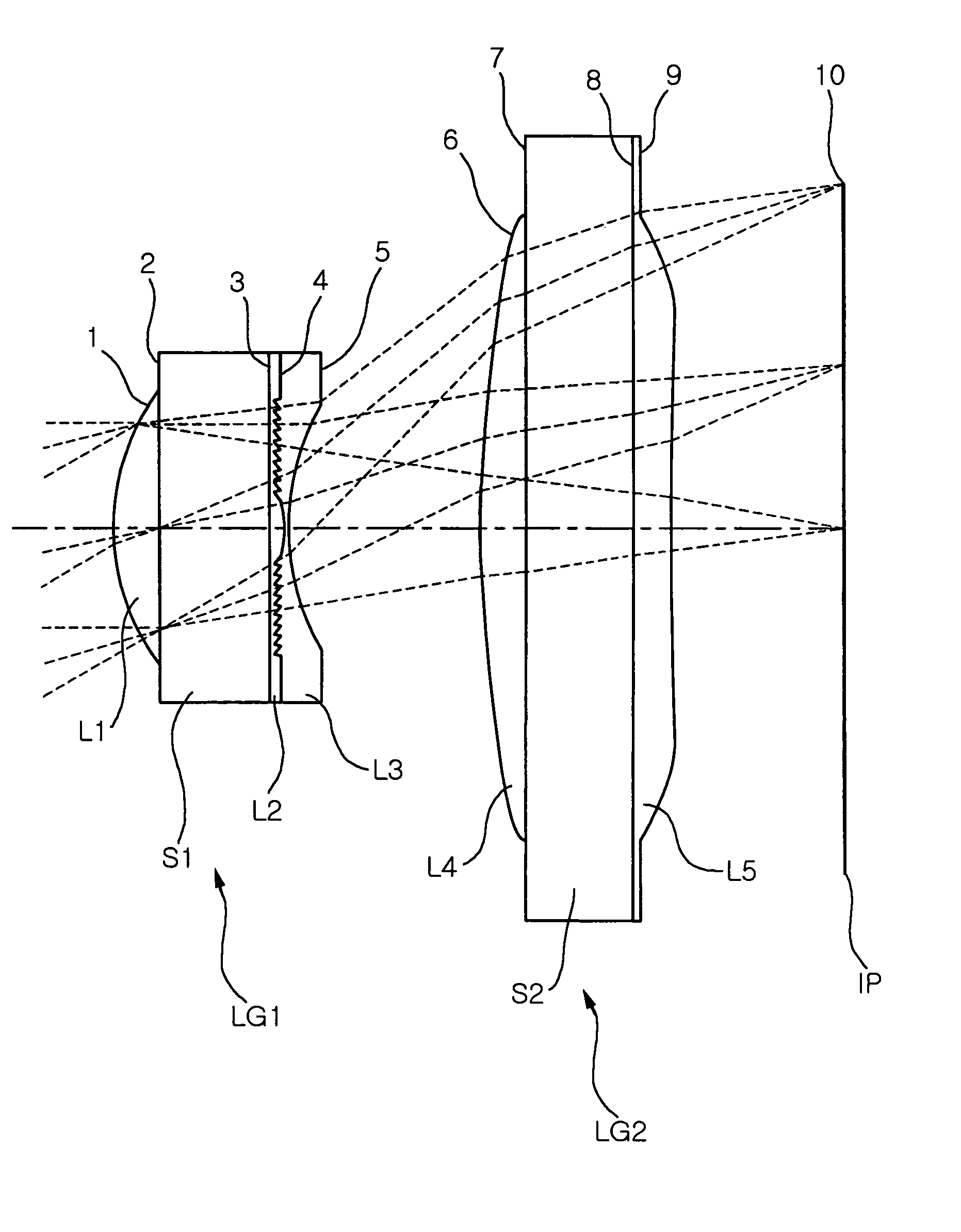 Wafer scale lens and optical system having the same