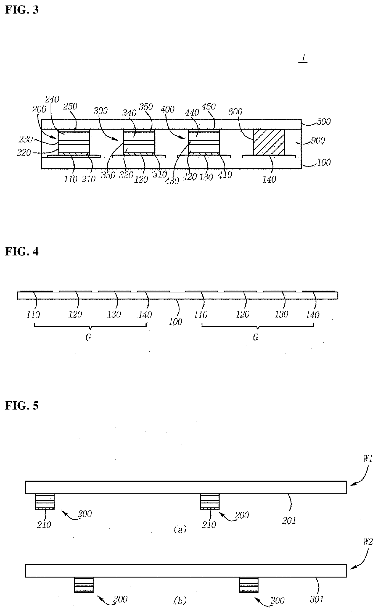 Light emitting element for pixel and LED display module