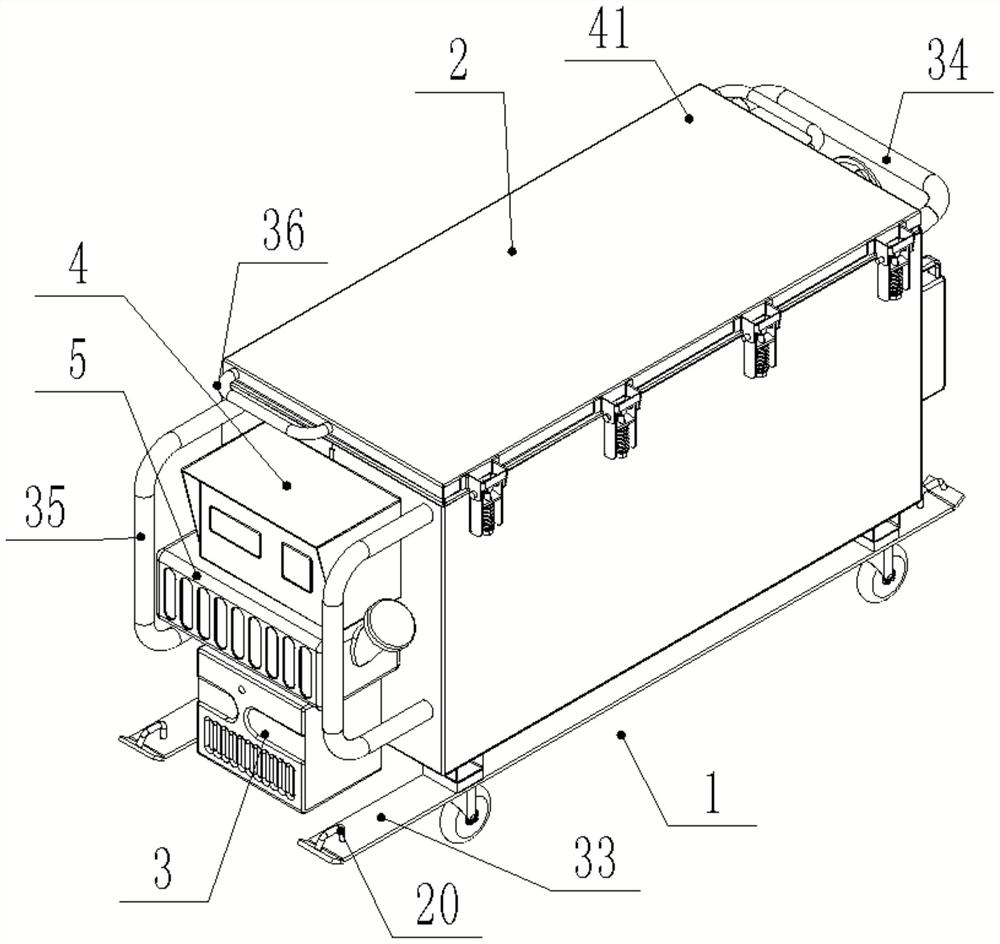 All-in-one machine for shallow plate rations