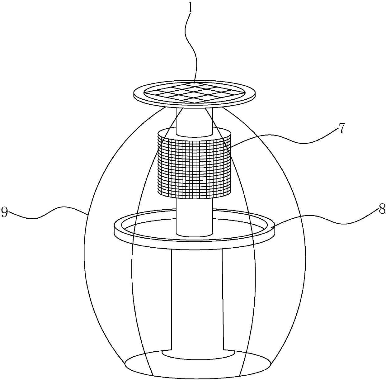 Insecticidal lamp used for farmland