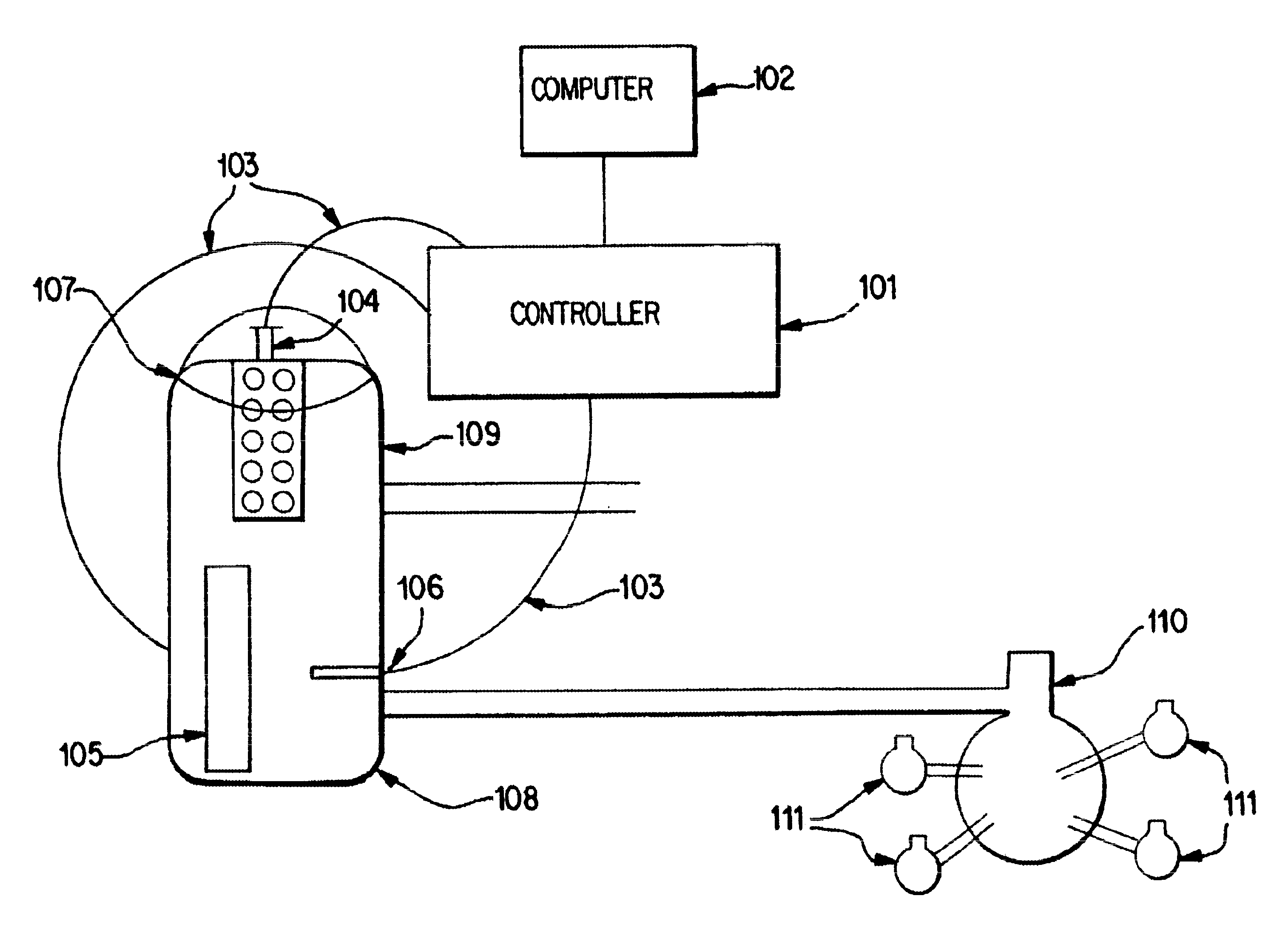 Electrode array for development and testing of materials