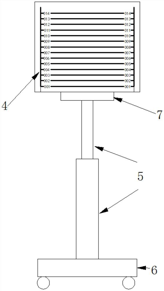 Surface settlement measuring method and observation device thereof