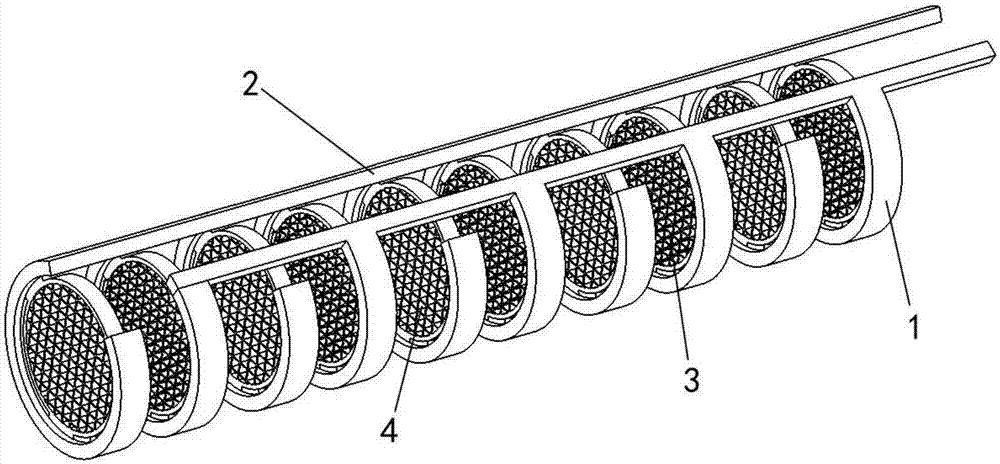 Mesh electrode tandem type electrohydrodynamic micro-pump and method