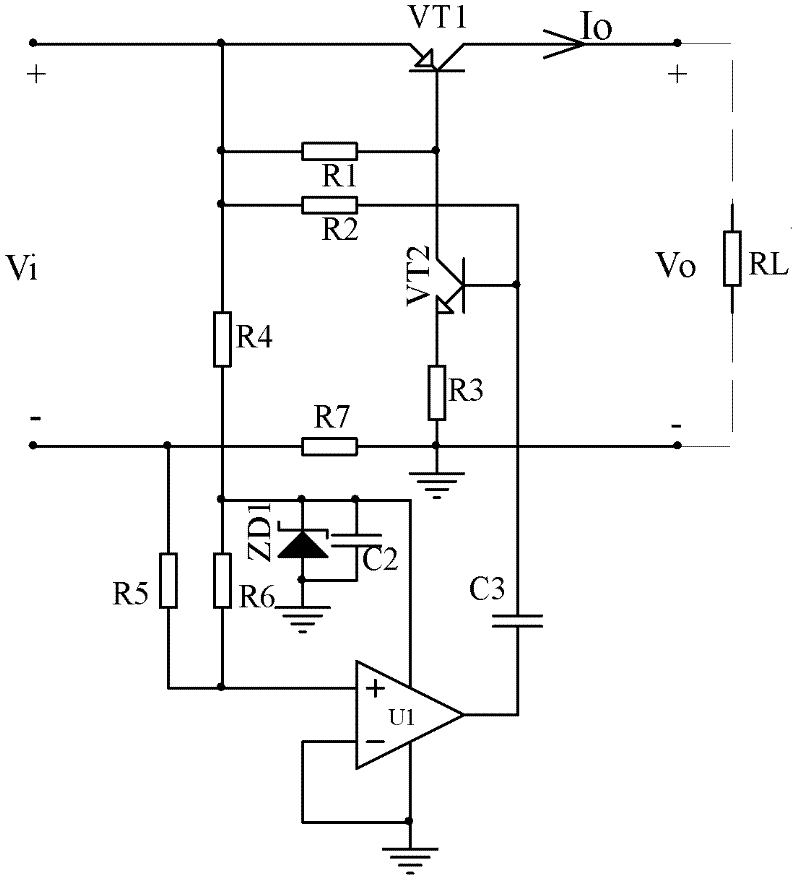 Self-recovery stop type protection circuit for low-voltage and high-power safety barrier