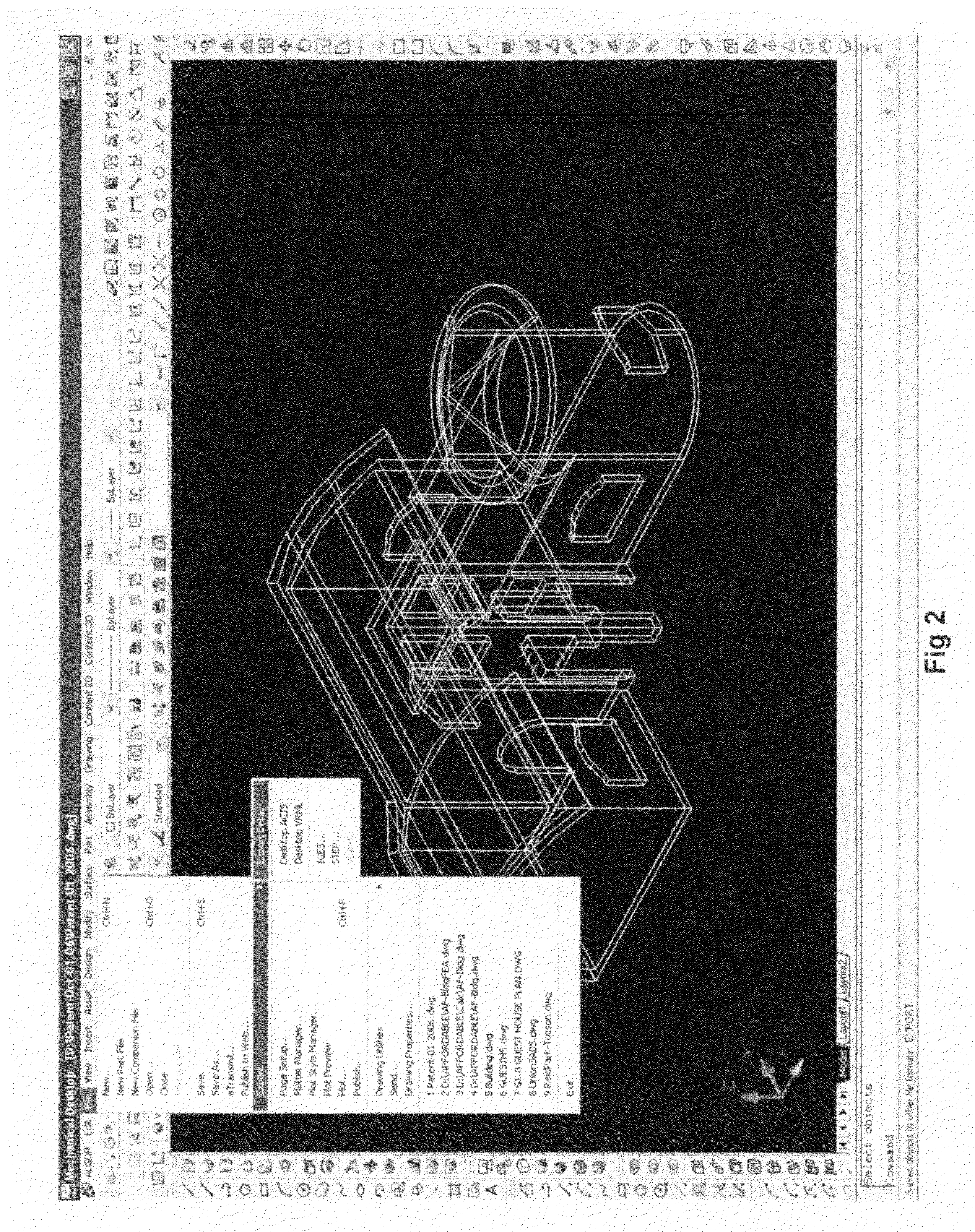 Method of performing a finite element analysis of a composite structure