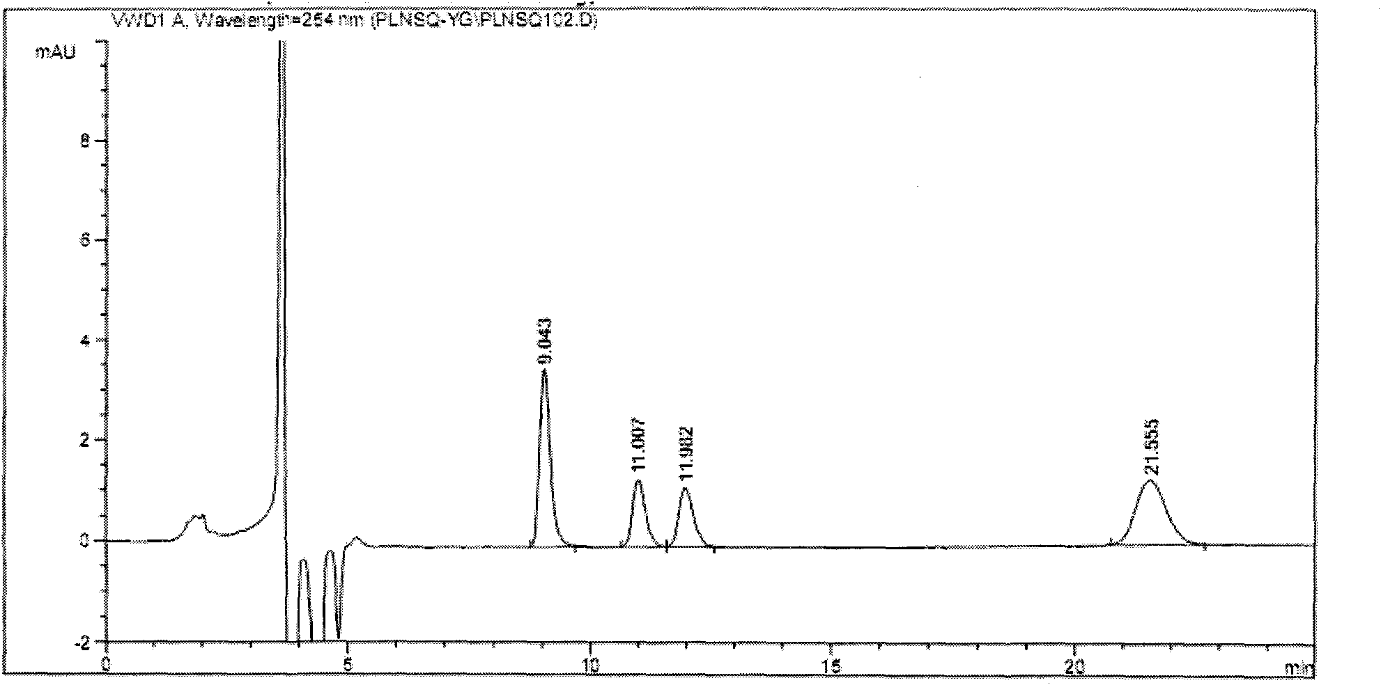Method for simultaneously determining four optical isomers of palonosetron hydrochloride