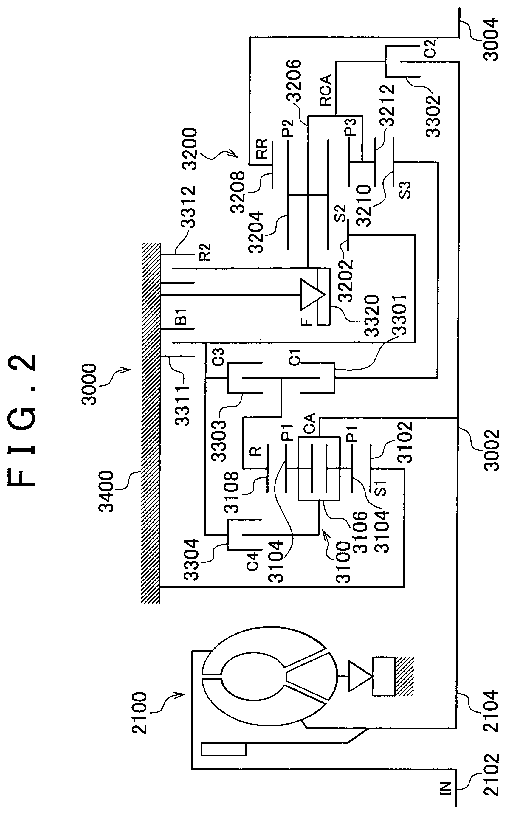 Apparatus for and method of controlling power train, and storage medium storing program for implementing the method