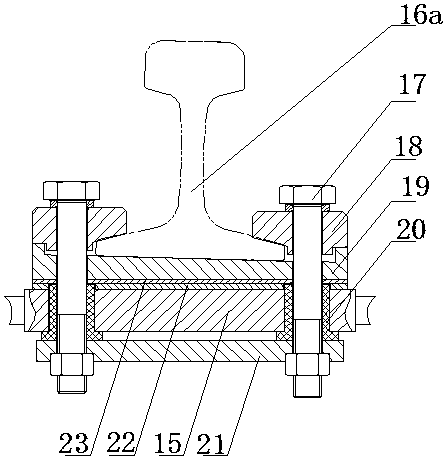 Horizontal pushing and clamping type two-cylinder double-side braking retarder actuator