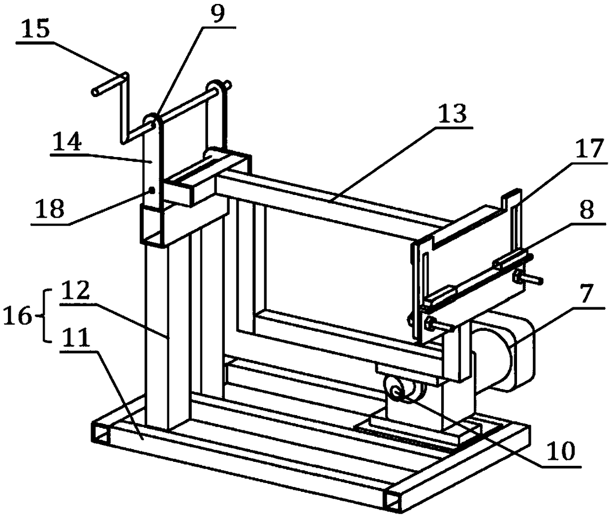 Bridge Structure Dynamics Test Device