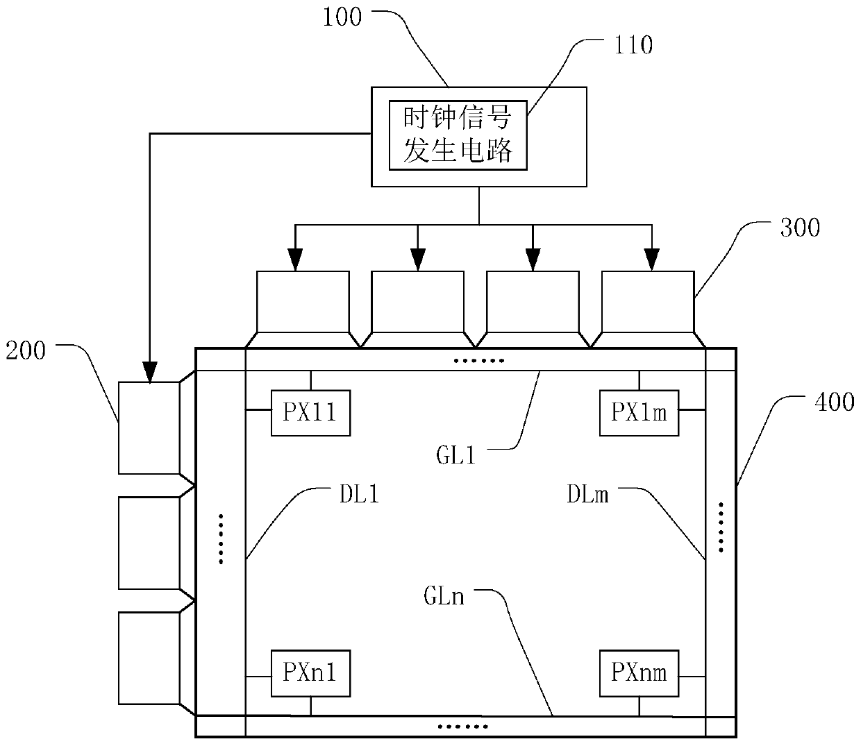 Clock signal generation circuit, driving chip, display device and clock signal generation method