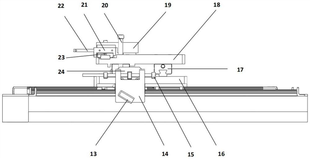 Device and method for measuring phase error of ball nut