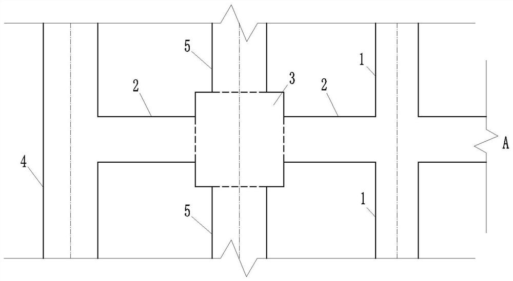 Air duct and tunnel combined construction structure suitable for double-hole extra-long tunnel, and construction method