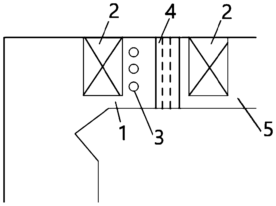 A channel type mixer device for efficient SNCR denitration of flue gas of a pulverized coal boiler