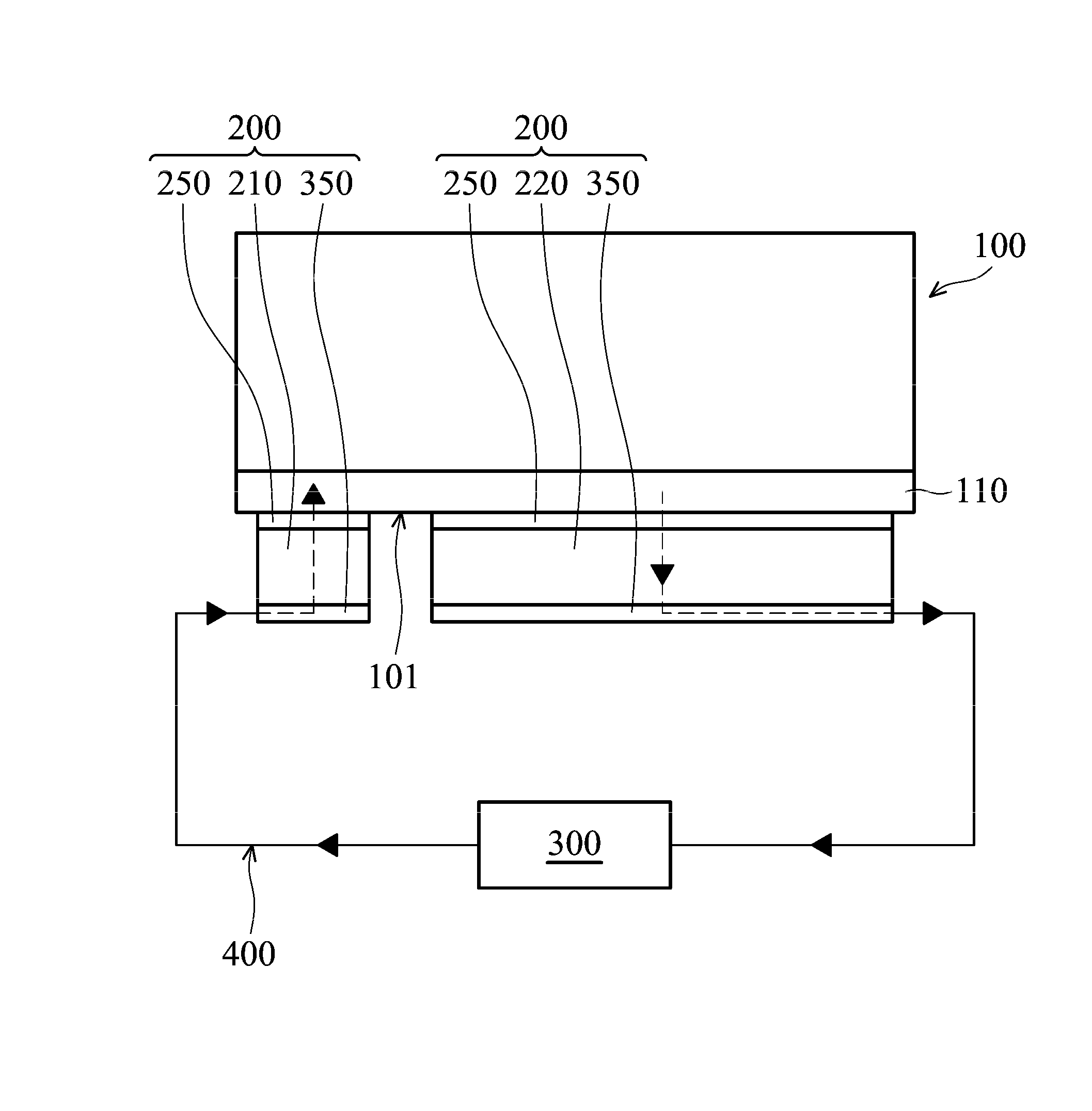 Semiconductor chip structure