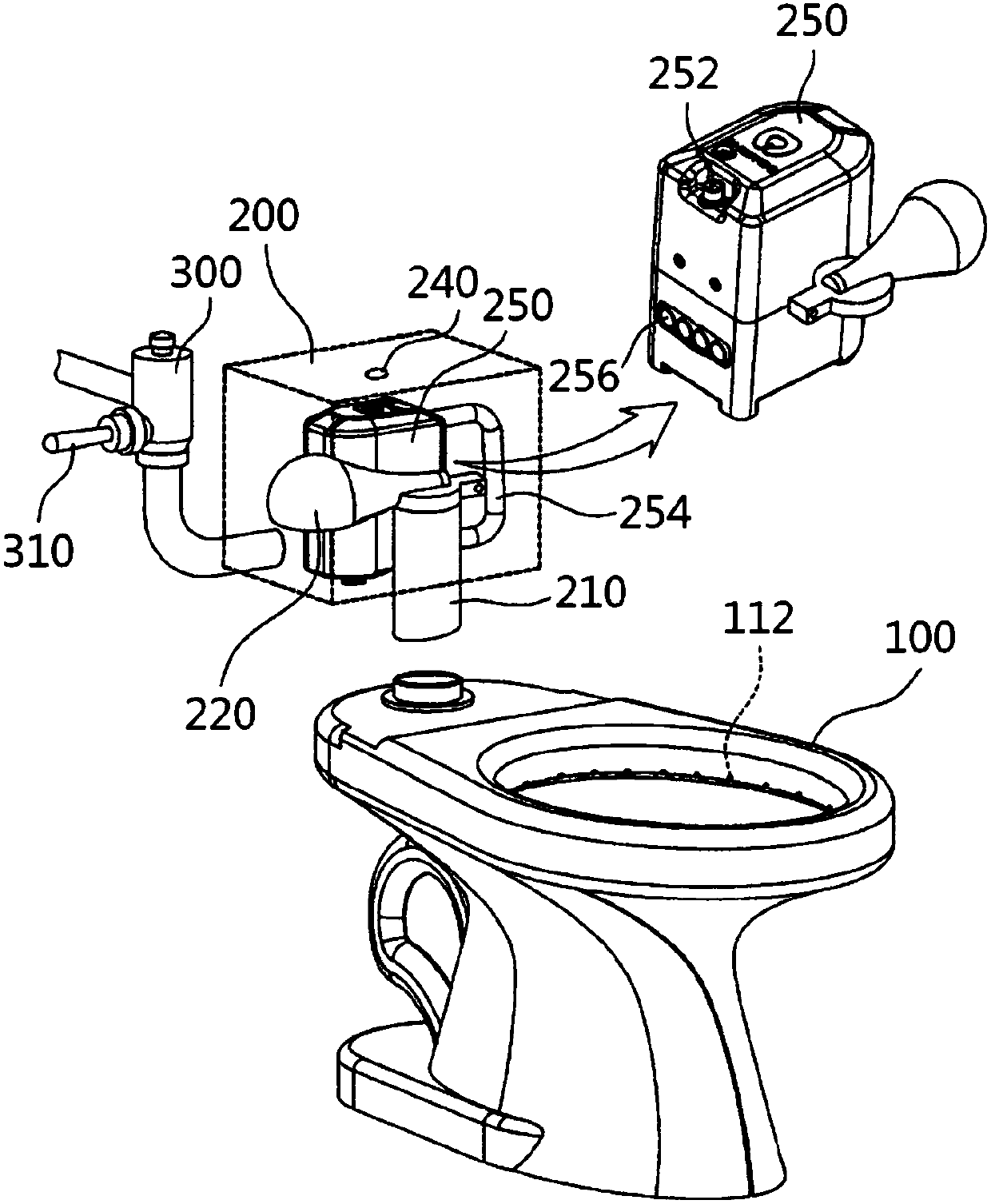 Apparatus for removing bad odor from toilet
