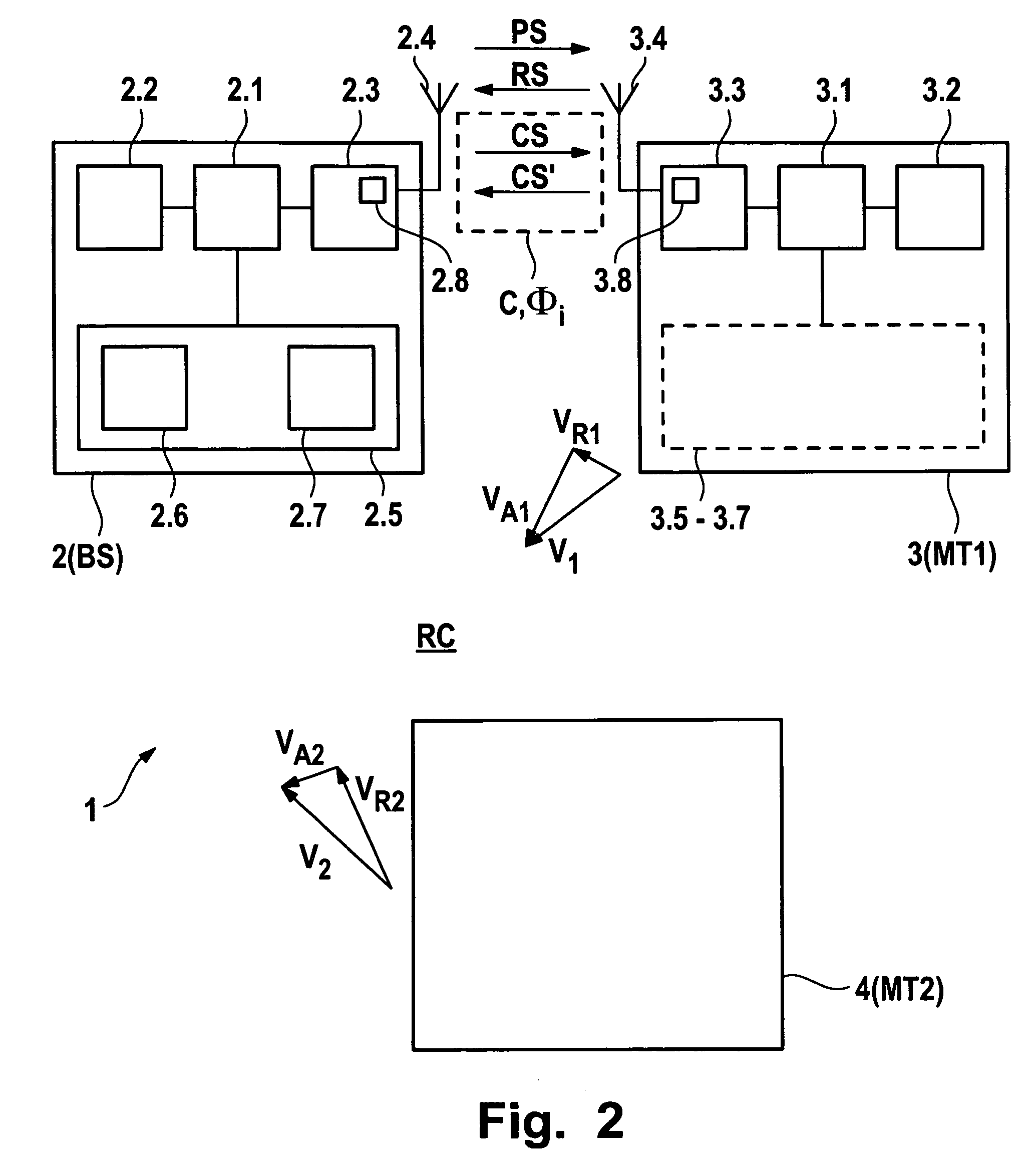 System and method for adapting system parameters in radio based communications systems