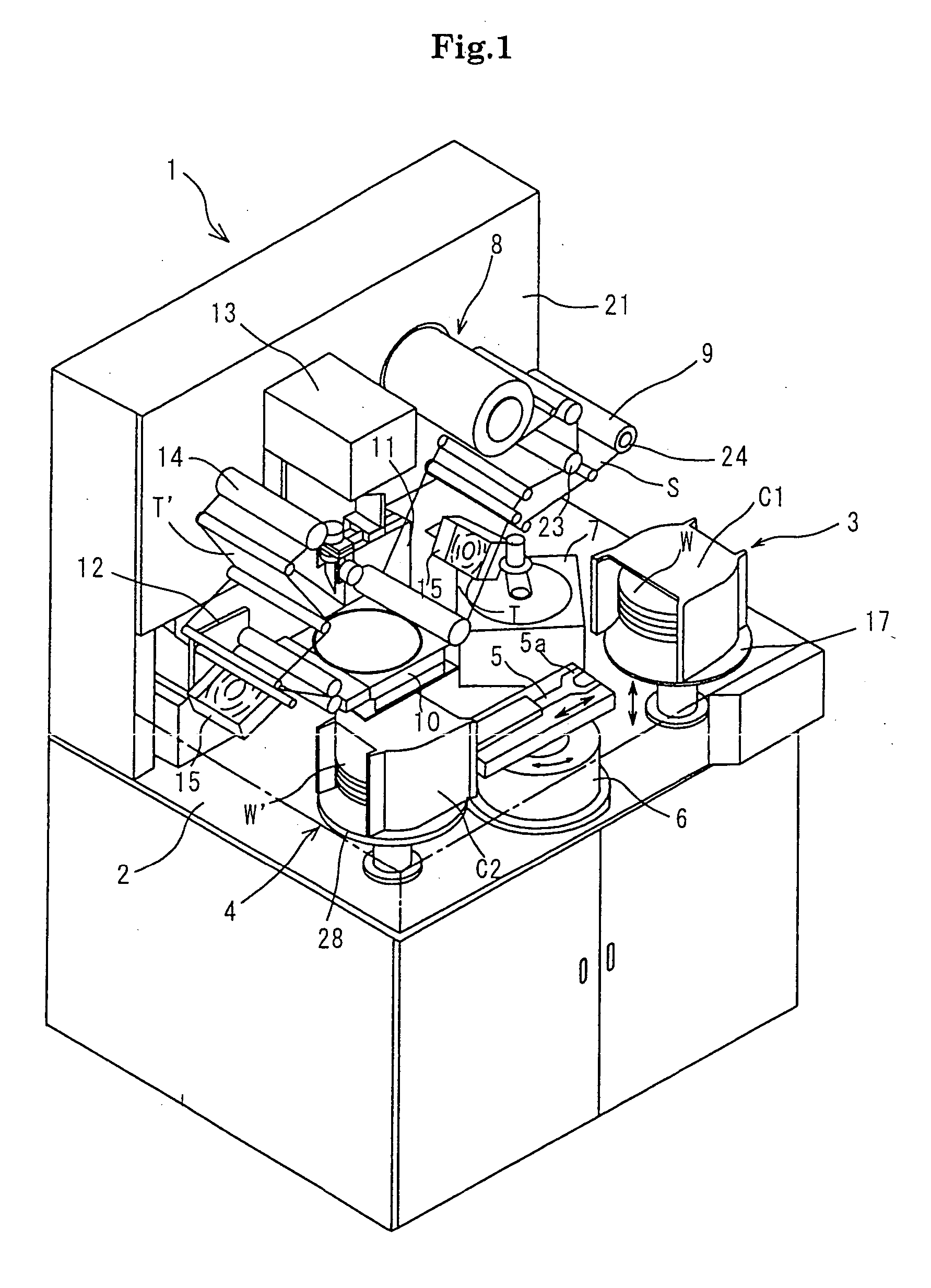 Method and apparatus for cutting protective tape