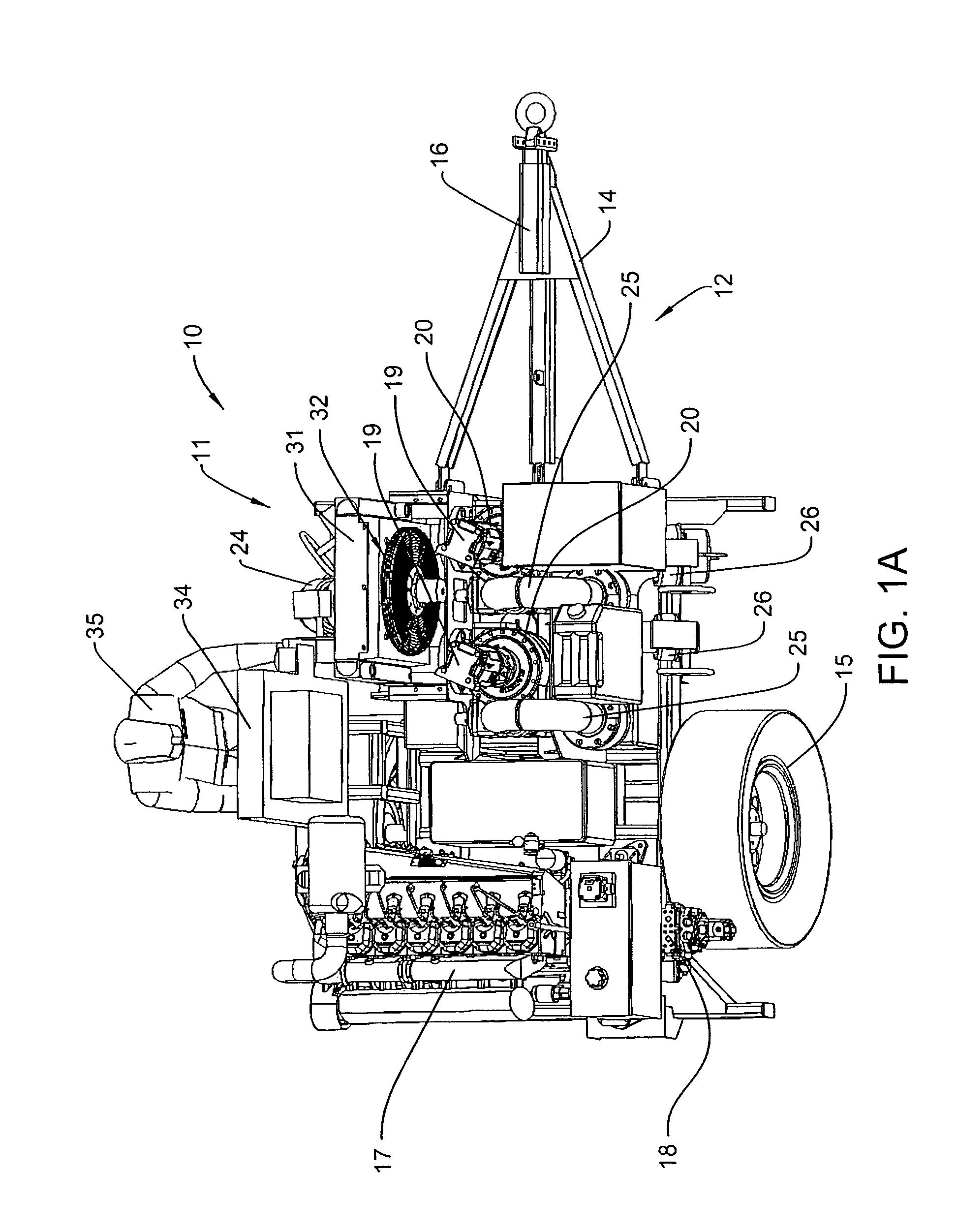 Hydraulic drive and control system for pumps using a charge pump