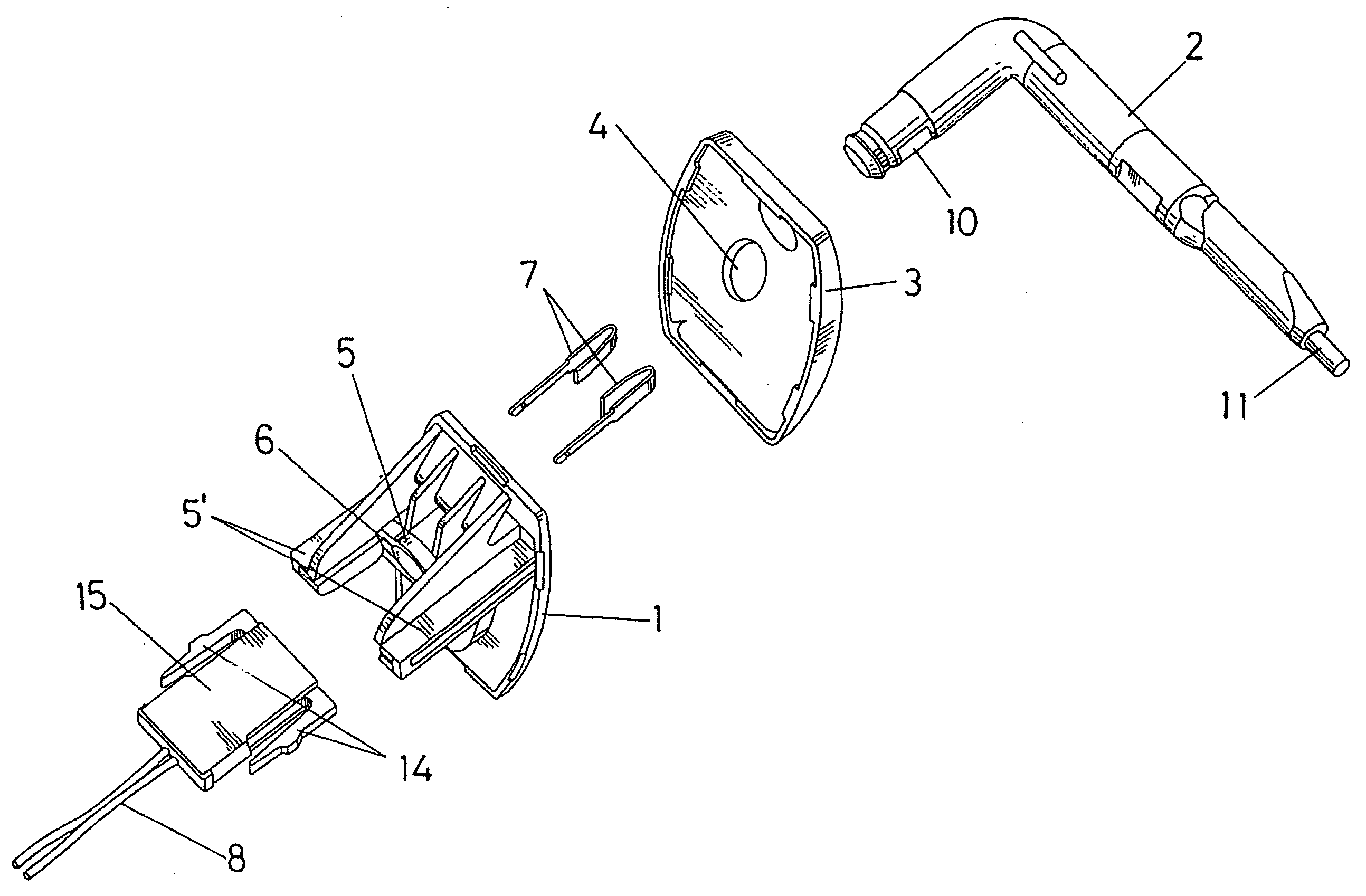 Sun visor with conducting arm for vehicles
