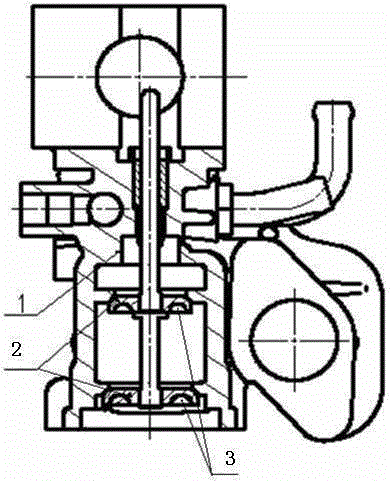 Dual-valve-element sealing structure