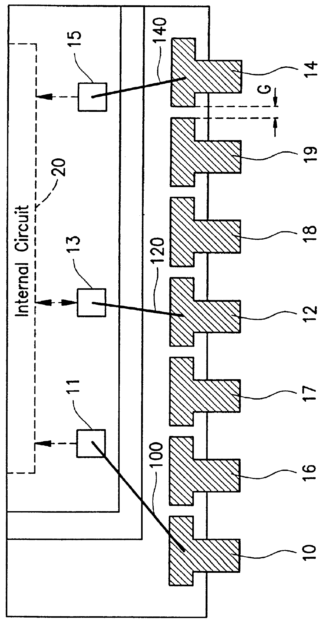 Electrostatic discharge (ESD) protective device for integrated circuit packages with no-connect pins