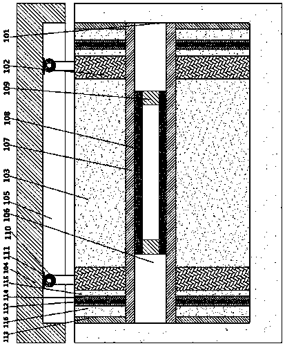 Anti-aging reinforcement structure for building construction foundation